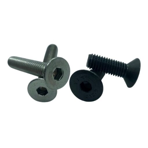 Contamos con tornillo Flat Inoxidable y Pavonado